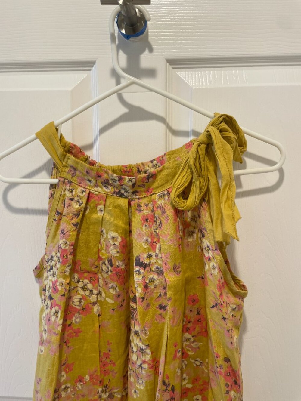 Bellambra Italian Linen Floral Dress Size Small